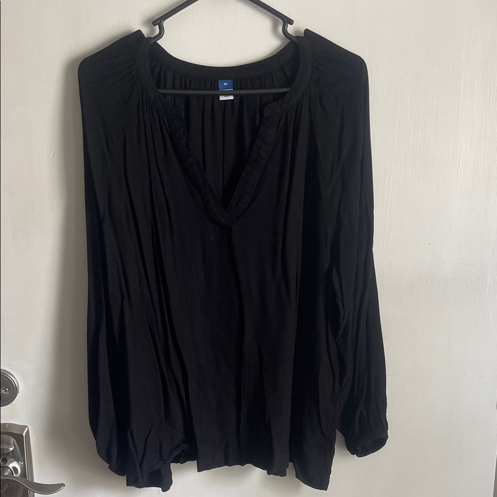 Old Navy Black Blouse
